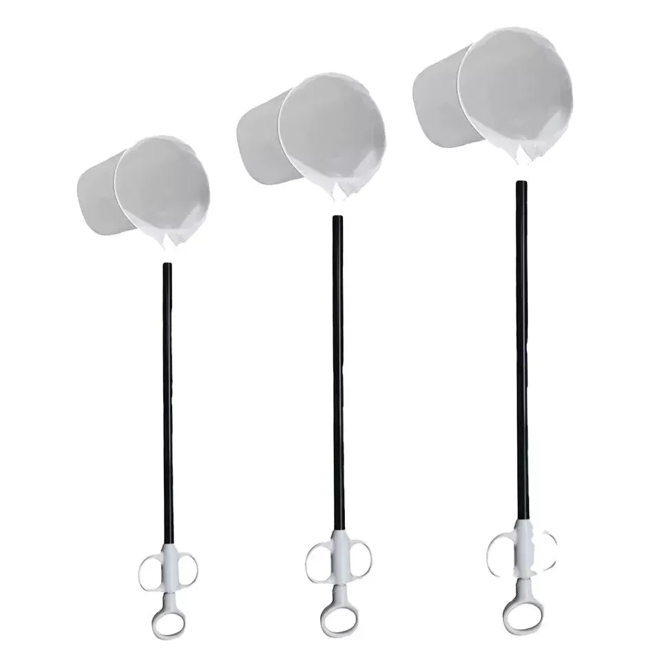 Equipamentos de microcirurgia descartáveis para cirurgia laparoscópica endoscópica de bolsa de tecido