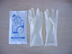 Detalhe Luvas Cirúrgicas