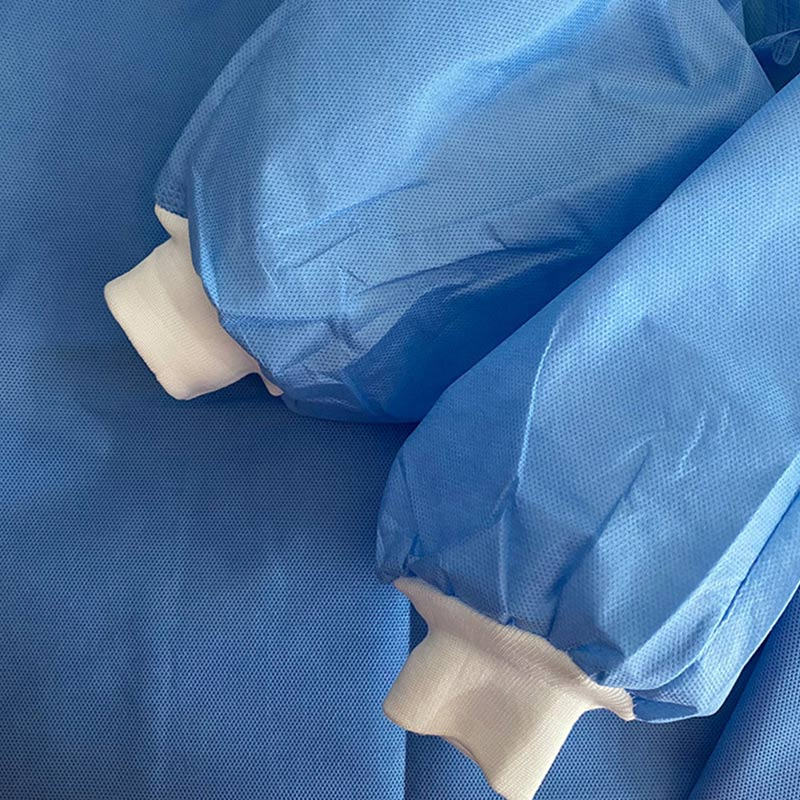 EPI PP Quimioterapia 30 40 Gramas Vestuário Médico Operando África do Sul Exame Impermeável Descartável Gown de Isolamento Nível AAMI 3 4