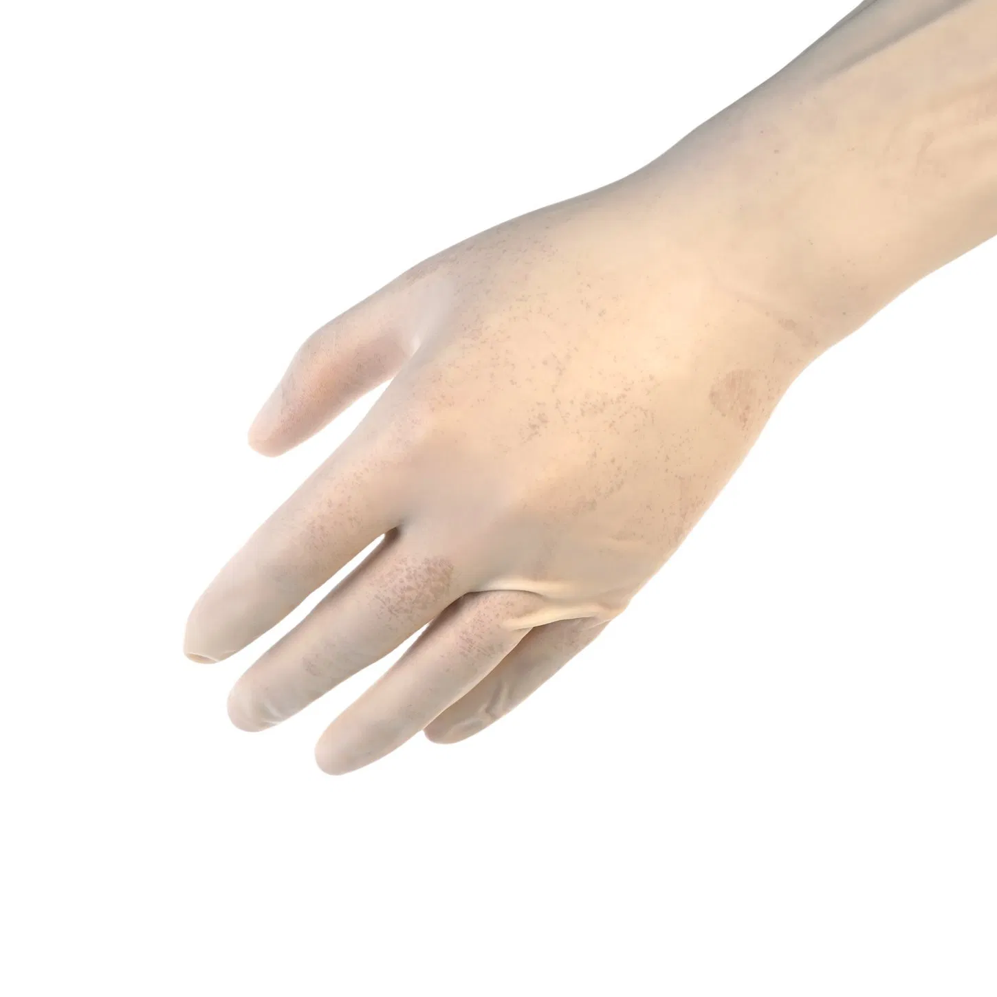 Luvas Cirúrgicas Estéreis Descartáveis em Pó Sem Pó de Látex Natural Medmount com Punho Longo 100%