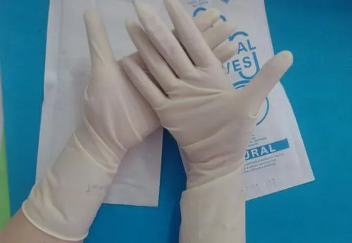 Preço de Fábrica Luvas Cirúrgicas de Látex Descartáveis sem Pó