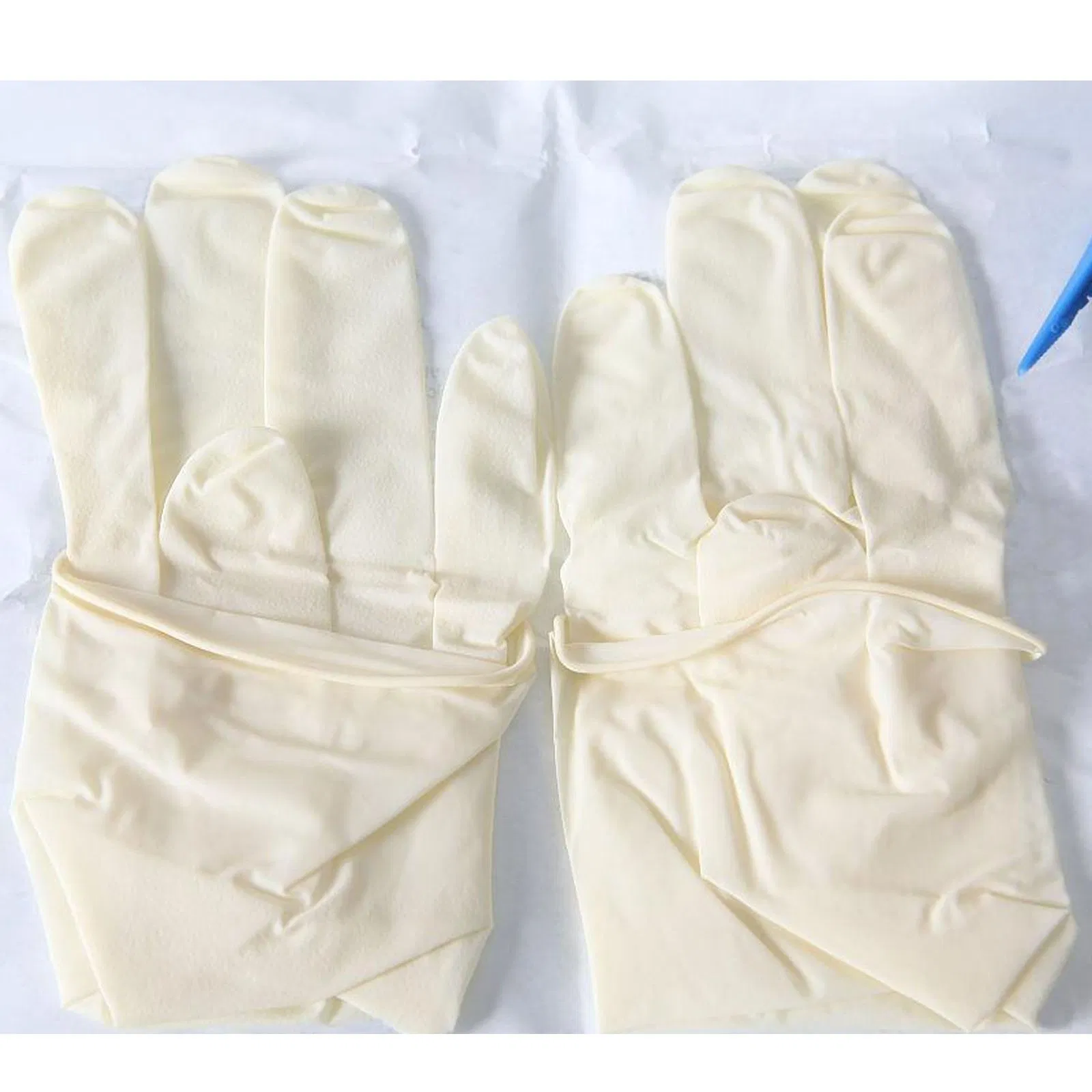 Luvas Cirúrgicas Estéreis de Látex Descartáveis com CE e ISO