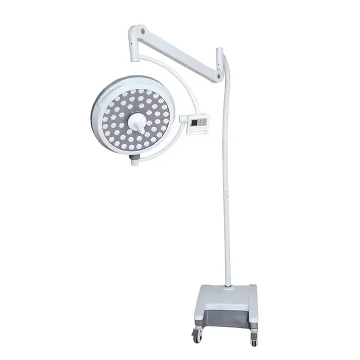 Luzes Cirúrgicas Hospitalares Luz LED para Sala de Operação Luz Móvel LED Sem Sombra