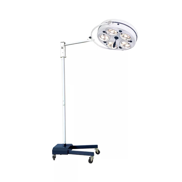Lâmpadas de Exame Móveis LED para Operações Cirúrgicas em Hospital, Lâmpada LED Sem Sombra, Luz de Operação