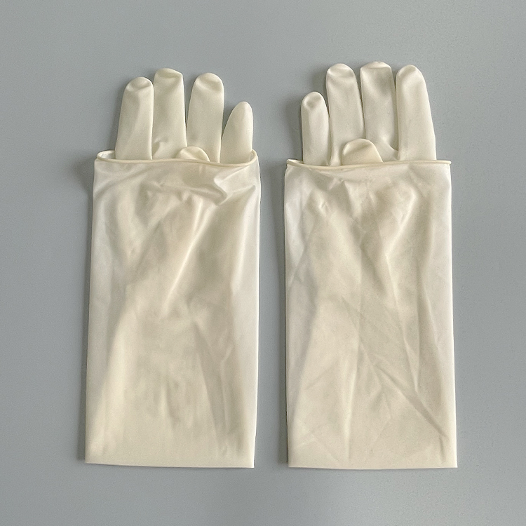 Luvas Cirúrgicas de Nitrilo Descartáveis para Exame Médico, Luvas Ginecológicas de Látex