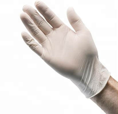 Luvas de Borracha Estéreis para Uso Médico Descartáveis Siny com Preço Acessível para Hospital