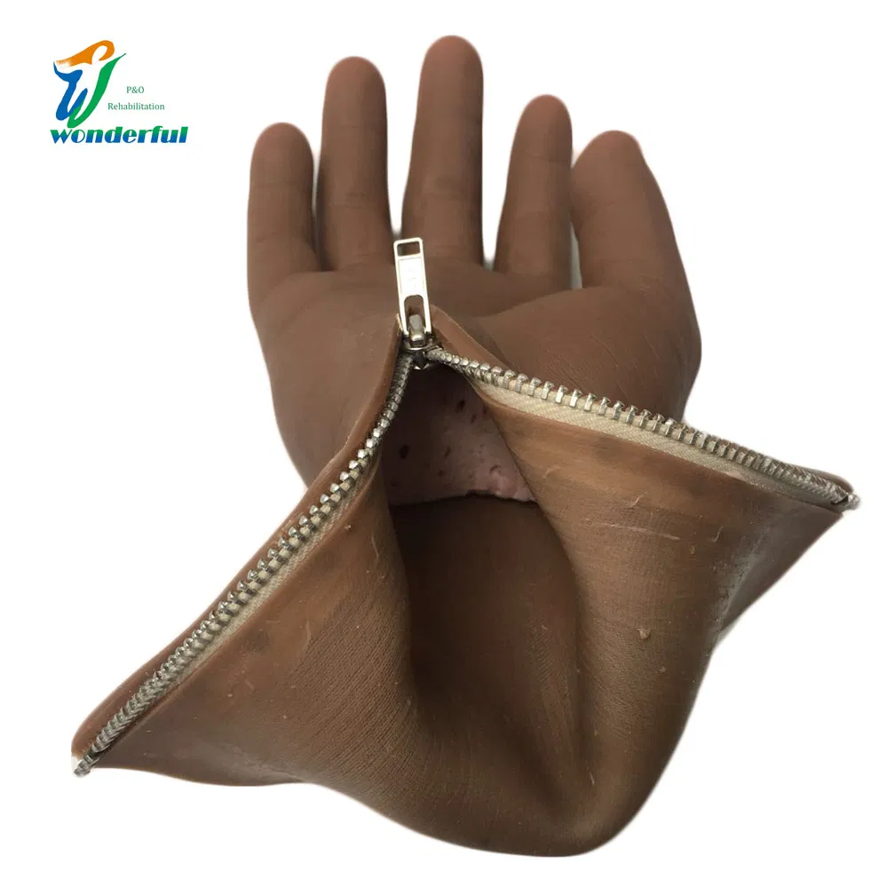 Vendas Quentes Luvas de Silicone Marrom Personalizadas  