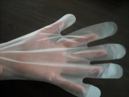 Luvas de Plástico PE Descartáveis para Cozinha Fáceis de Usar