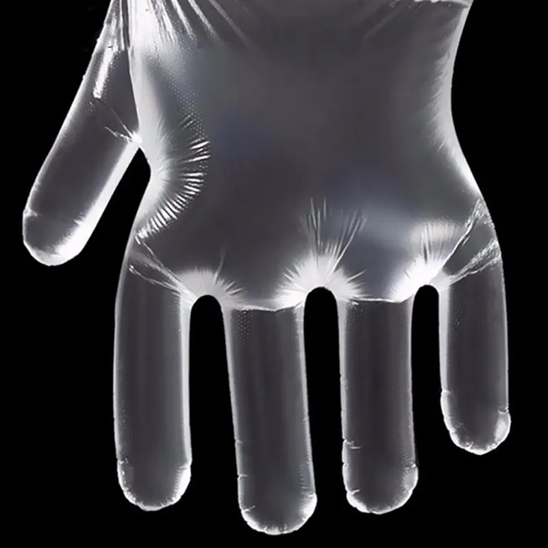 Luvas de Polietileno Transparente