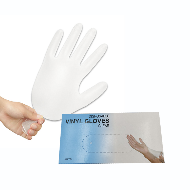 Luvas de PVC Vinil para Trabalho em Casa, Confortáveis e Sem Pó