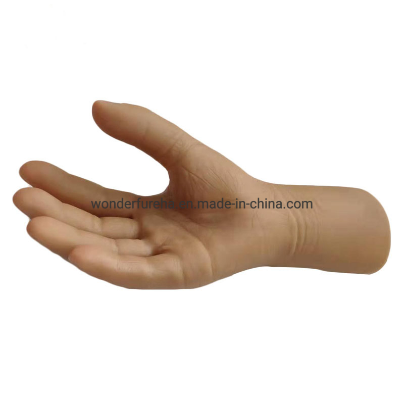 Componente de Prótese de Membro Artificial Luva de Silicone para Mão de Prótese Mecânica