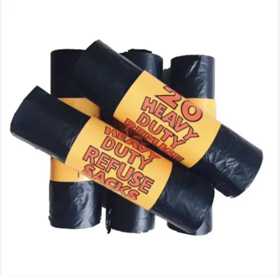 Luvas PE fortes, camiseta, colete, sacola de lixo, saco Ziplock, cocô de animal de estimação, saco com cordão, comida, saco plano, fralda, saco de alumínio