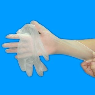 Luvas Cirúrgicas Descartáveis de Vinil com Ce/FDA
