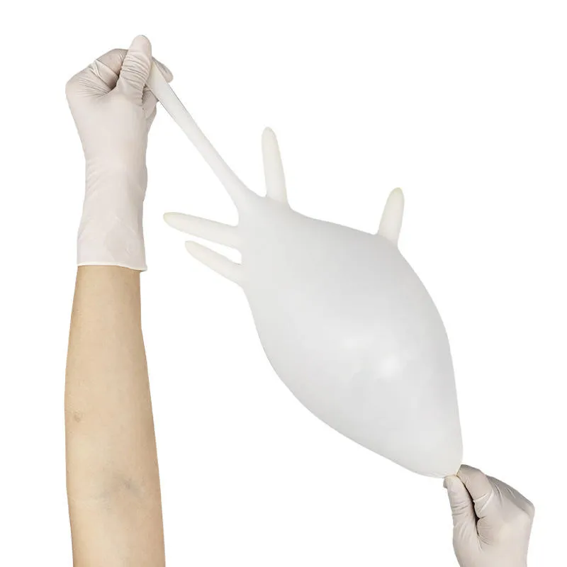 Luvas de Látex Médicas Descartáveis 3