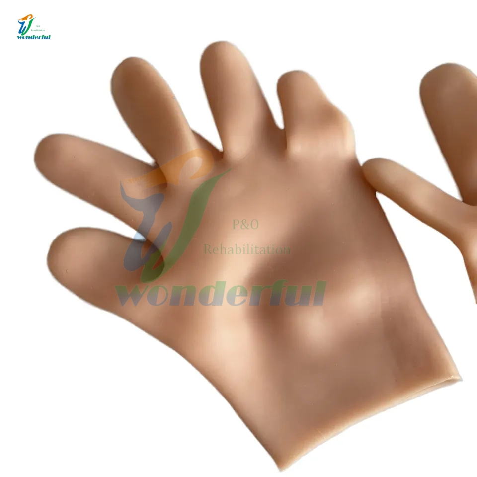 Luvas de Beleza de Silicone para Hidratação e Rejuvenescimento da Pele, Cirurgia Plástica, Cobertura de Vitiligo, Cicatriz, Luva Decorativa para Interpretação de Papéis