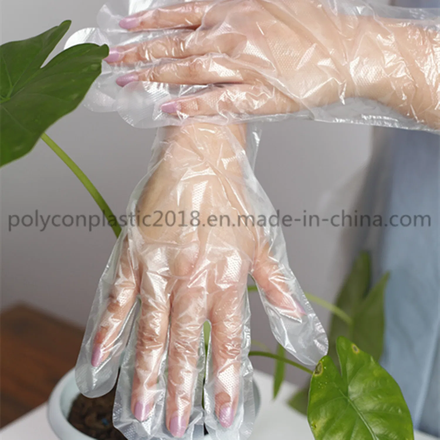 Luvas Plásticas Descartáveis para Salão de Beleza