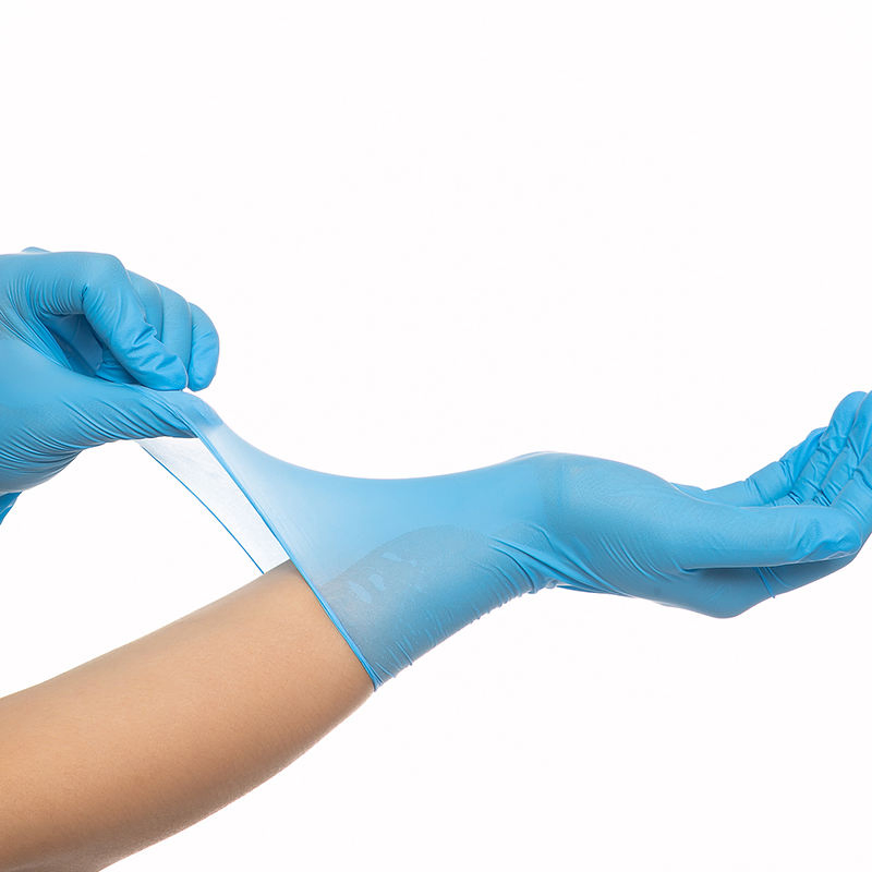 Luvas Industriais de Nitrilo Não Estéreis Descartáveis para Exame Luvas Médicas Biodegradáveis