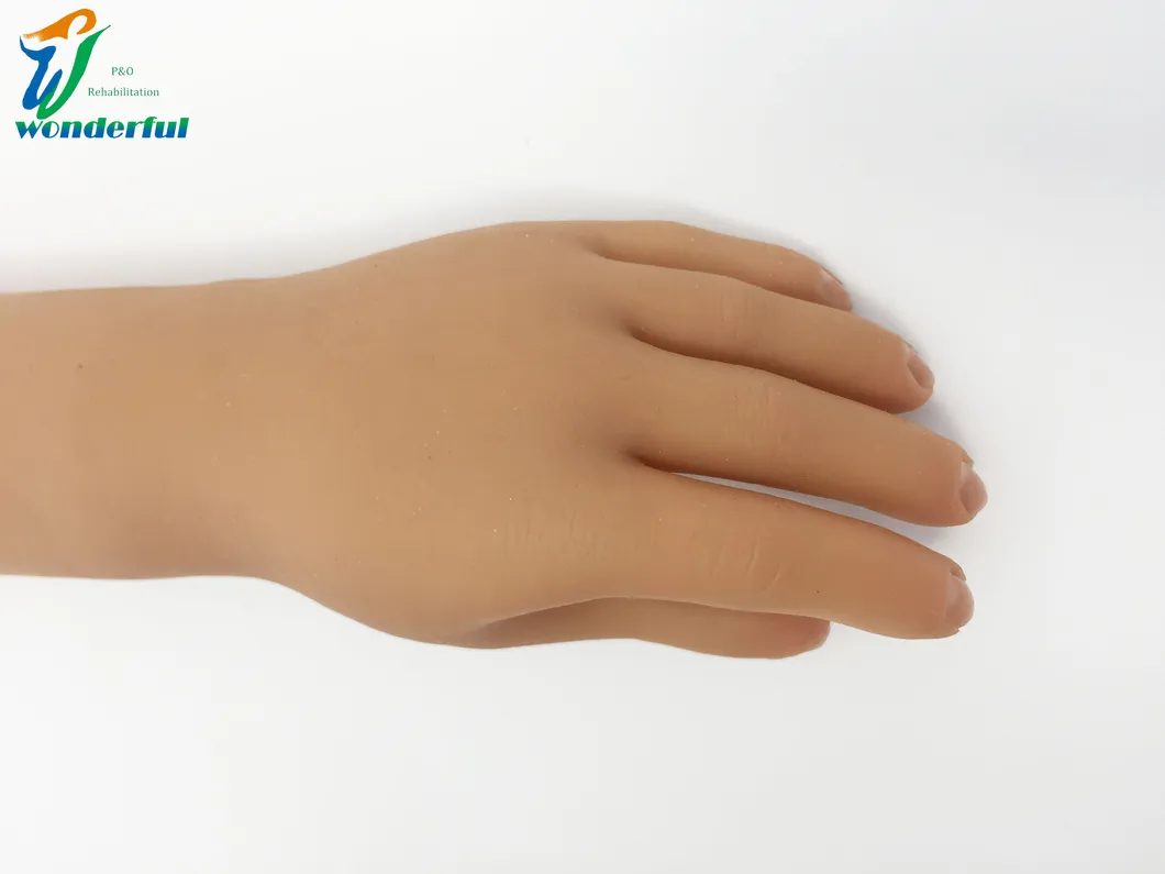 Luvas de Silicone Personalizadas para Crianças com Prótese