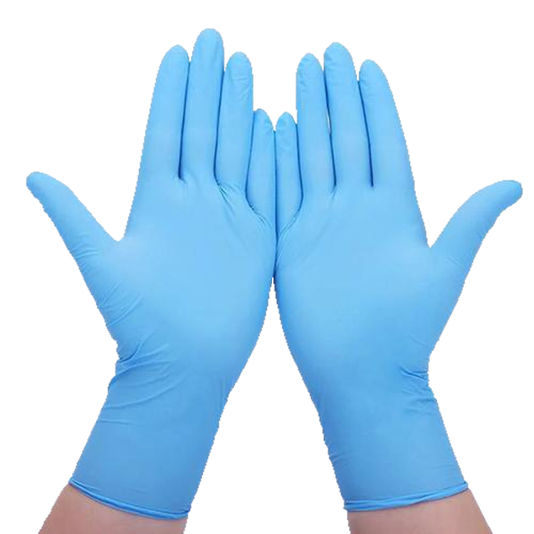 Inspeção Trabalho Exame Luvas Cirúrgicas de Borracha Biodegradáveis Descartáveis Nitrílicas Proteção Alimentar de Cozinha Limpeza Óleo Combustível Luvas Domésticas