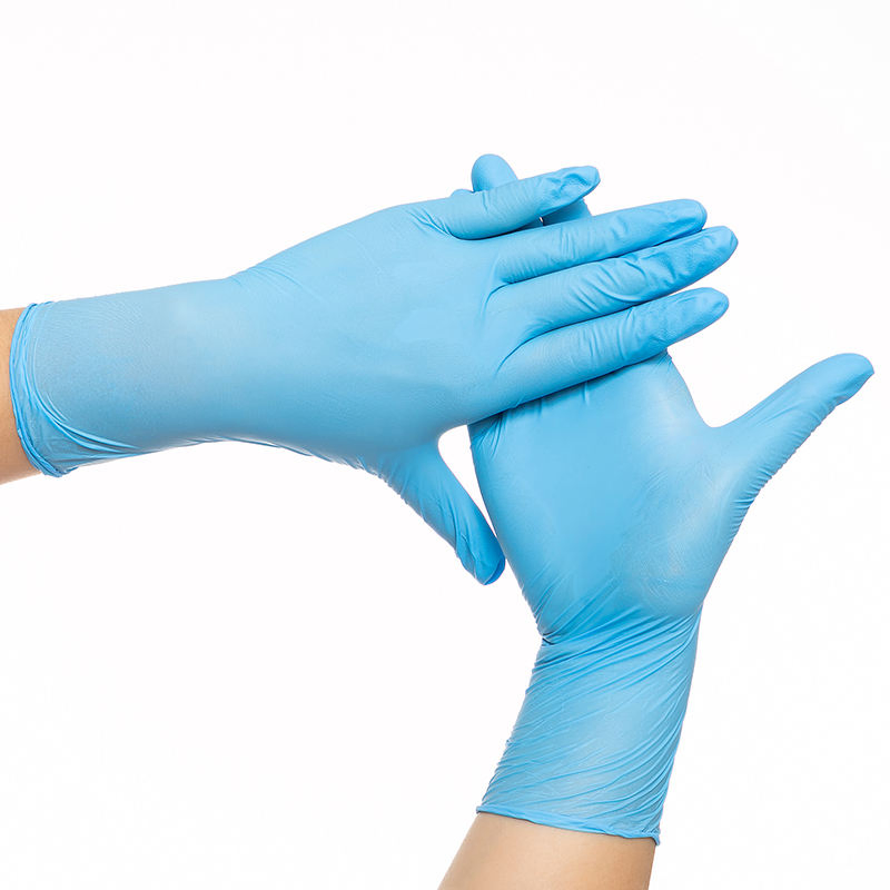 Luvas Industriais de Nitrilo Não Estéreis Descartáveis para Exame Luvas Médicas Biodegradáveis