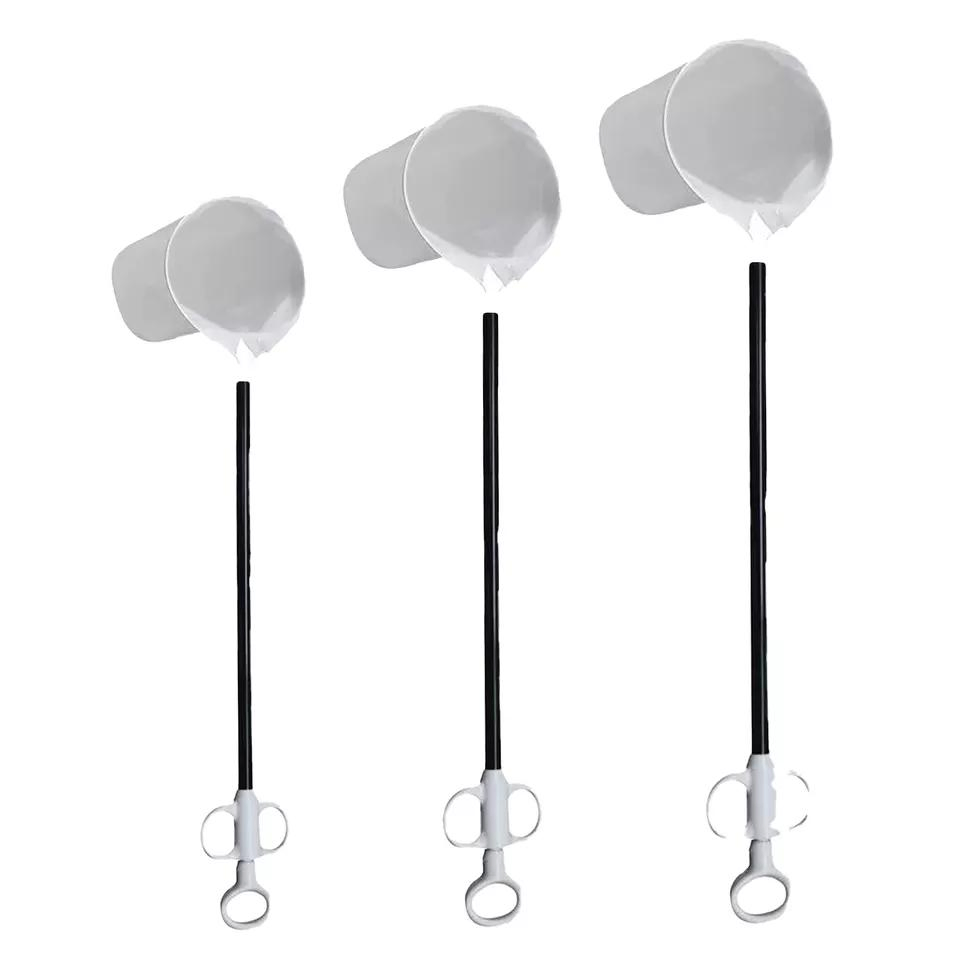 Equipamentos de microcirurgia descartáveis para cirurgia laparoscópica endoscópica de bolsa de tecido