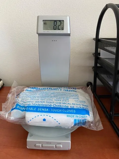 Luvas descartáveis de PE para preparação de alimentos, luvas plásticas, luvas biodegradáveis
