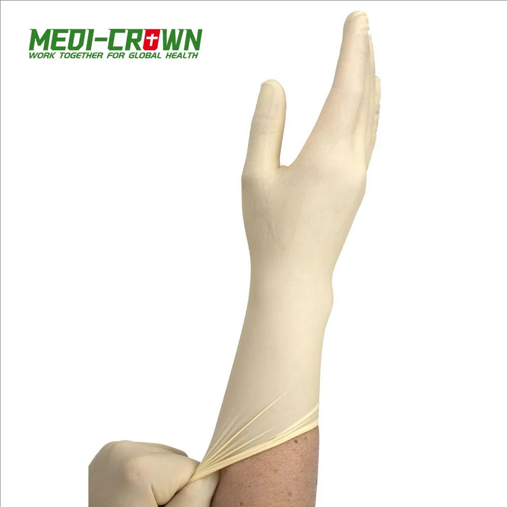 Luvas Cirúrgicas e de Exame Descartáveis de Pó Barato, Sem Pó, de Látex, Nitrilo e Vinil, Estéreis, de Uso Único