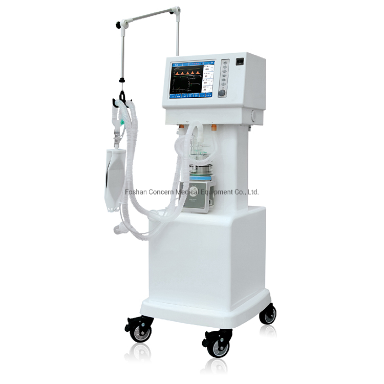 Máquina de Anestesia Móvel de UTI Quente Sala Cirúrgica Hospitalar