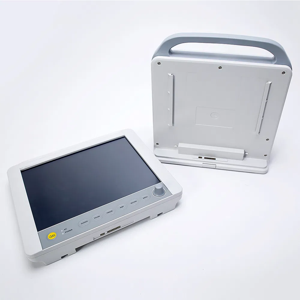 Bedside ICU Patient Monitor in Hospital Health Monitoring System Blood Pressure ECG Resp SpO2