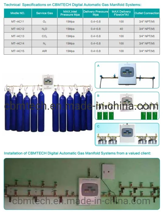 Automatic Oxygen Manifold System
