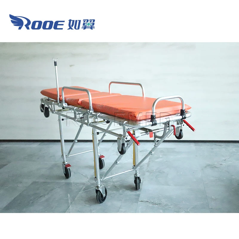 Ea-3c First-Aid Folding Patient Transfer Ambulance Rescure Stretcher for Car Platform