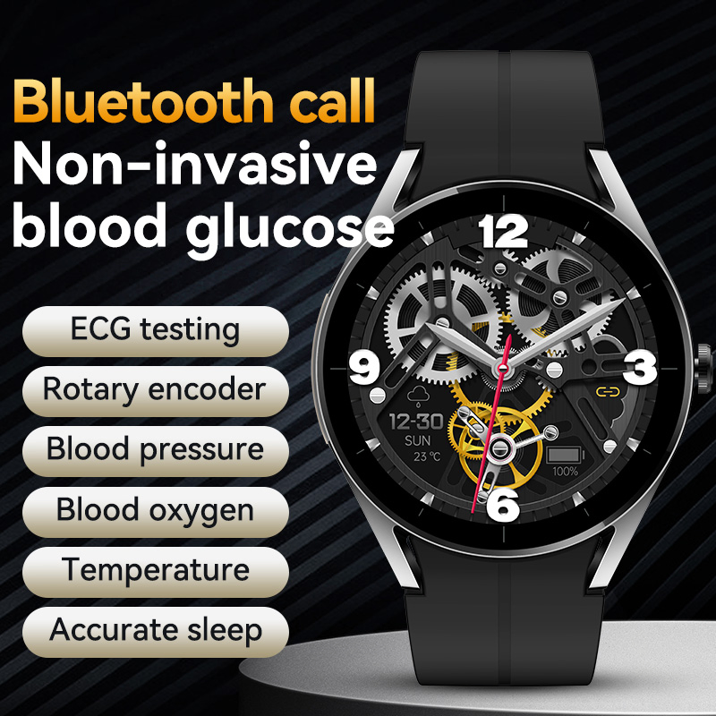 OEM Factory Heart Rate PPG ECG Bp Monitor Fitness Sports Smart Clock for Samsung Android Apple Ios Phone