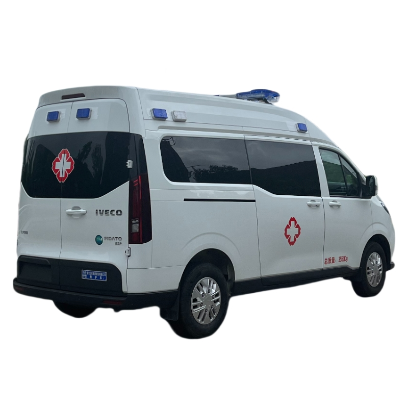 Toyota Electric Ambulance Rescue Vehicle for 4X2 Equipped with Ambulance Van
