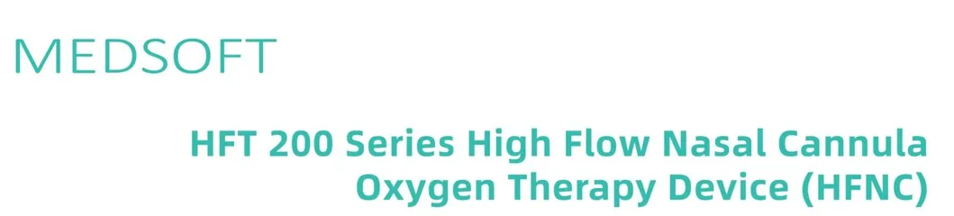 High Flow Oxygen Therapy