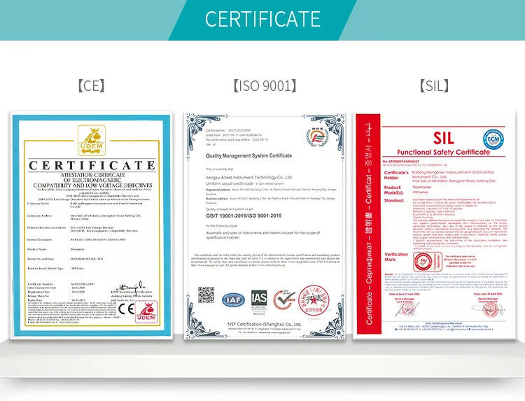 Certification Documents