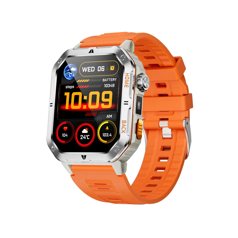 China manufacture 3ATM waterproof smart bt watch with heart rate blood pressure monitoring for health care M62