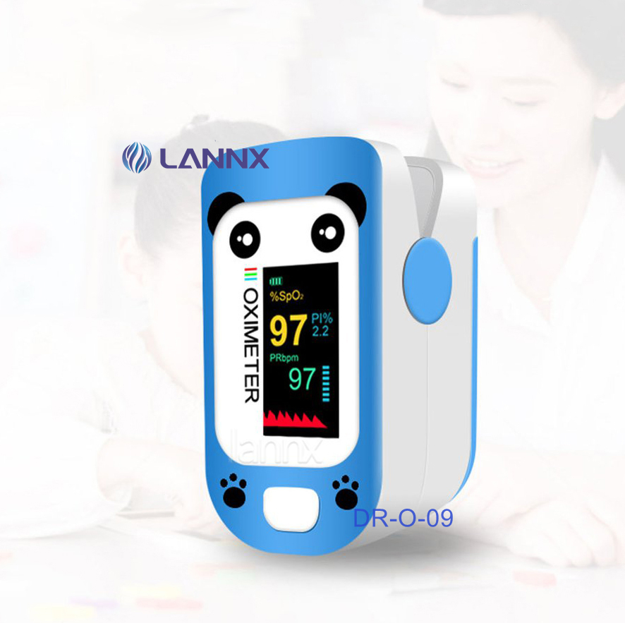 Lannx Dr-O-09 Custom Digital Screen Fingertip Ox Imetros Pulse Oximeter Medical Oximeter Finger Blood Oxygen Oximetry Monitor