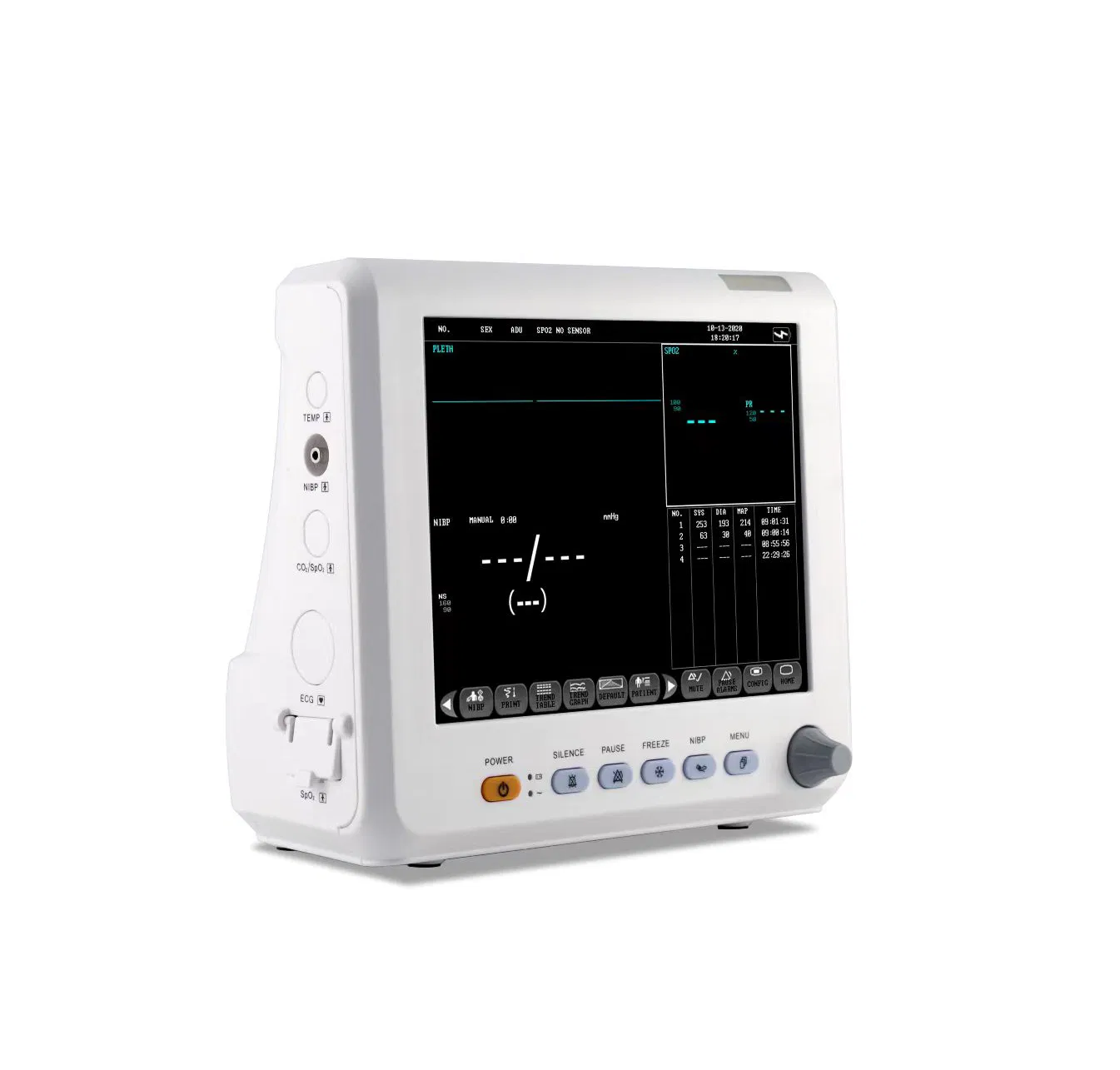 Medical Portable Ambulance Vital Sign Monitor Hospital Multi-Parameter Remote Patient Monitor