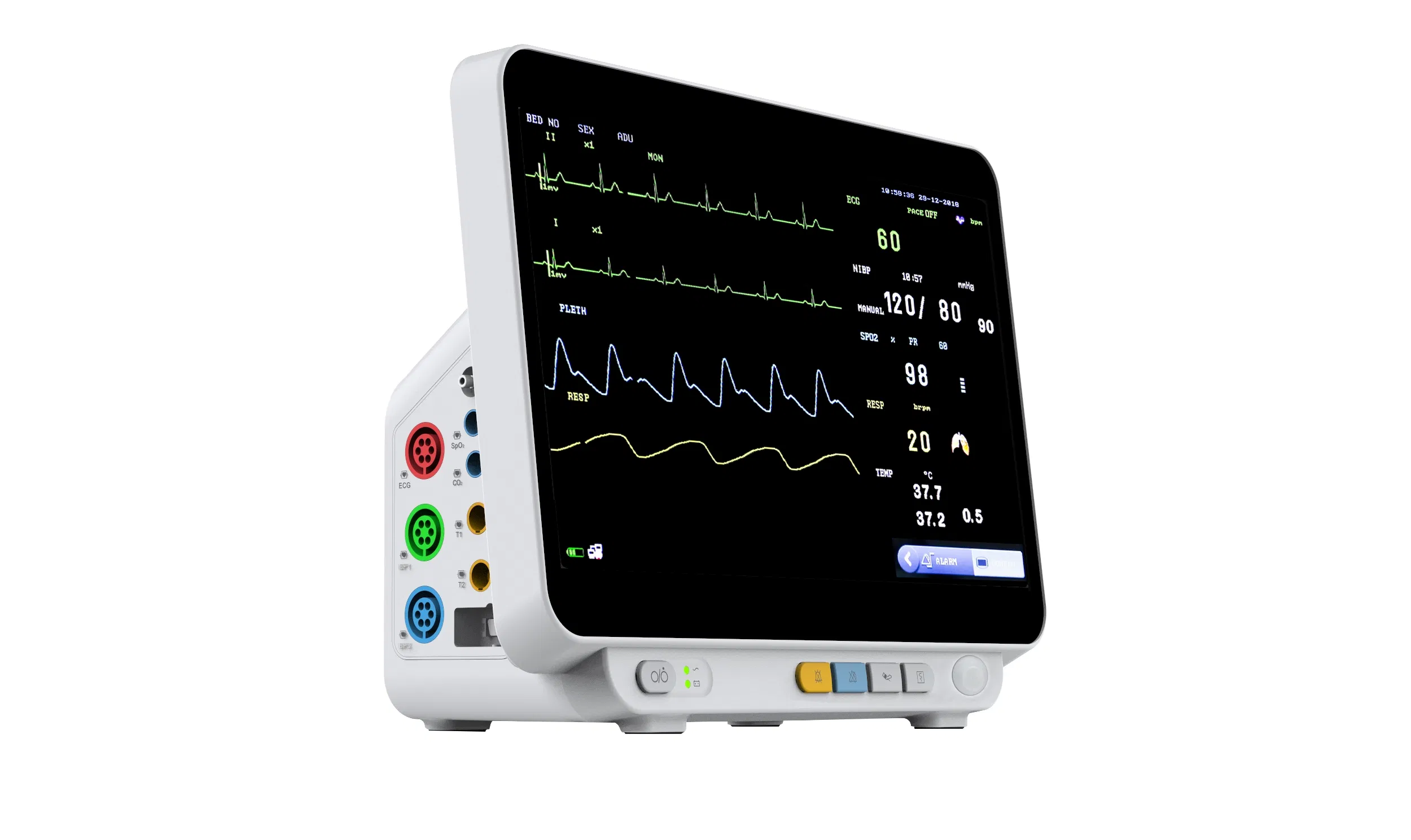 Emergency Hospital Apparatus Portable Remote Patient Monitoring Vital Signs Machine Multiparameter Patient Monitor
