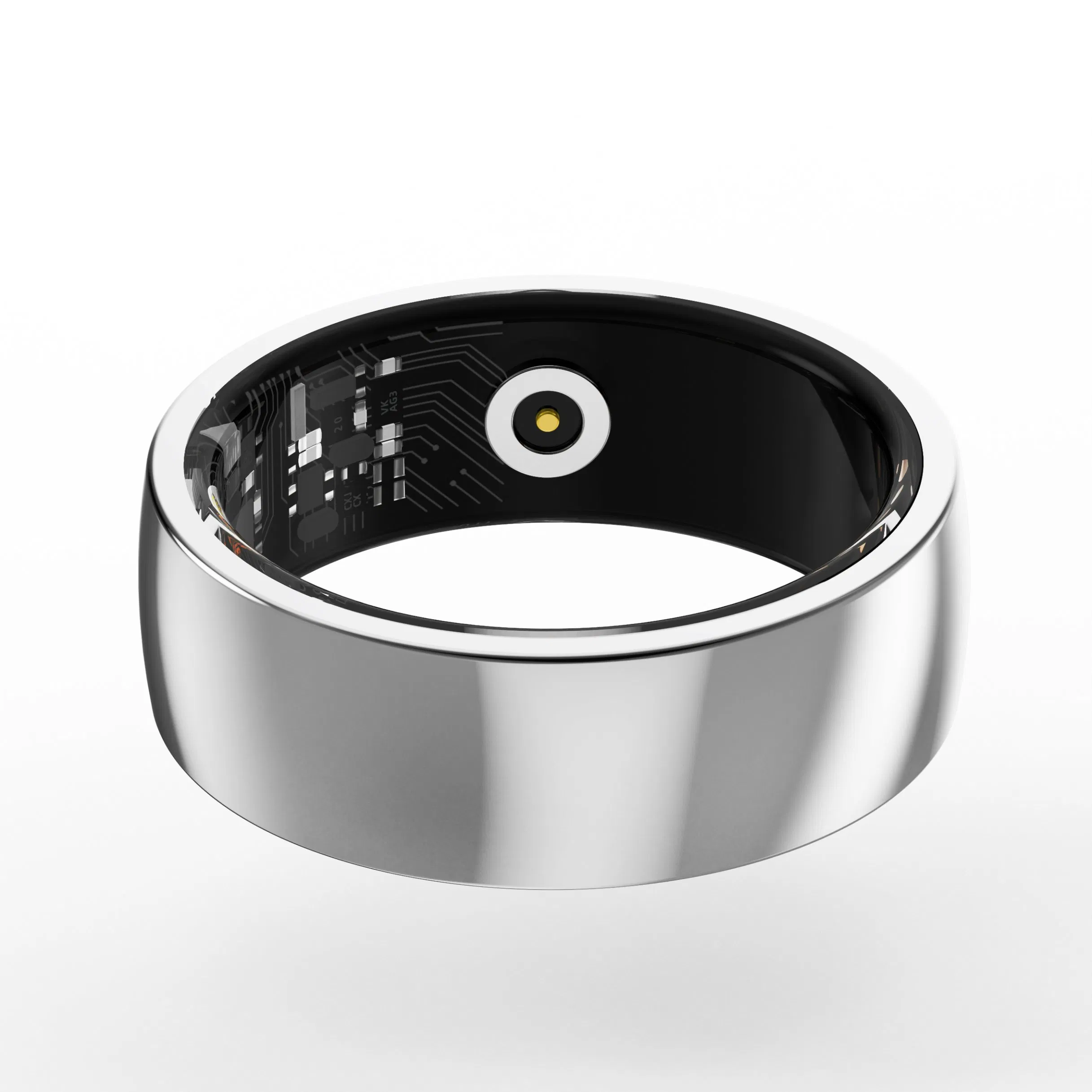 R09m Smart Finger Ring Blood Pressure Oxygen Monitoring IP68 Waterproof Fitness Smart Ring