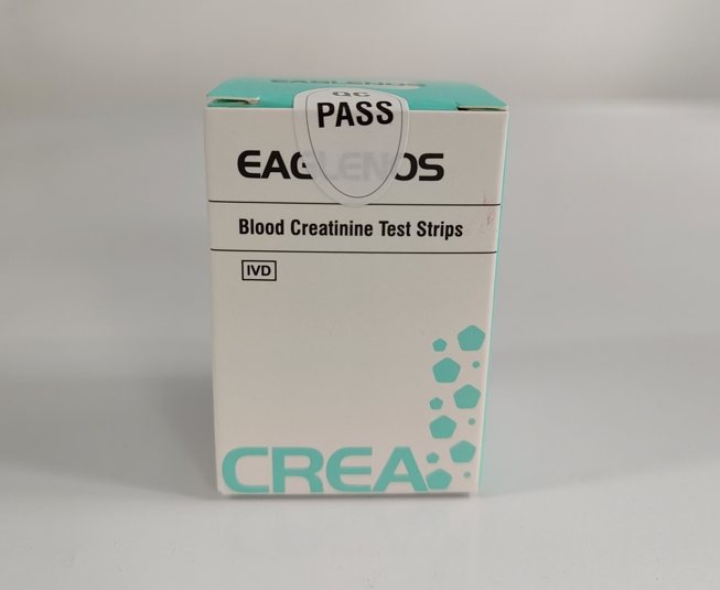 Handheld Blood Creatinine Meter with Egfr for CT MRI Center Kidney Test Comprehensive Health Monitoring for Creatinine, Blood Glucose, Uric Acid, Hb &amp; Egfr