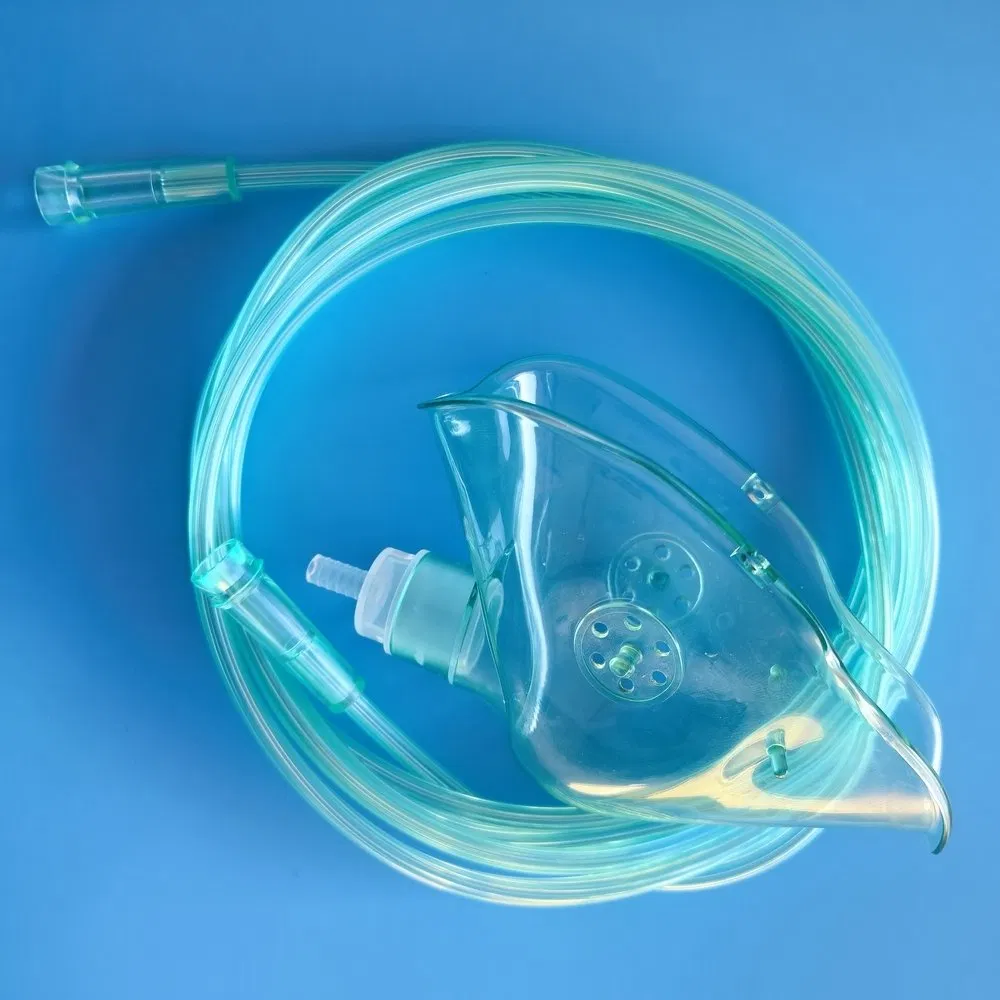Wholesale Customized Disposable Medical Oxygen Mask for Chronic Respiratory Diseases