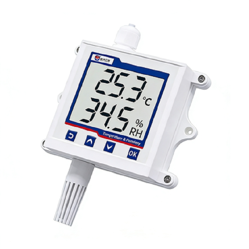 Smart LCD Display for Temperature and Humidity Monitoring Solutions