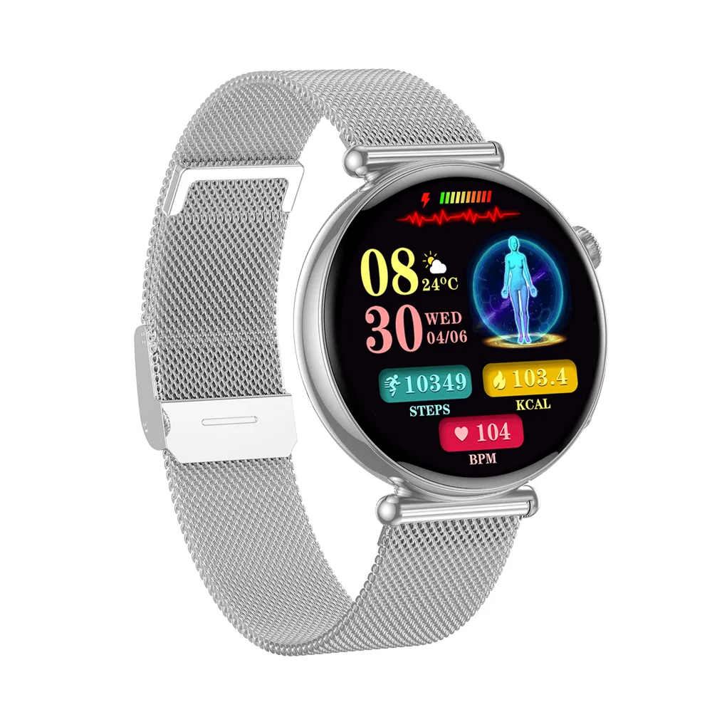 Professional IP68 Waterproof ECG Health Electronic Bluetooth Smart Watch with 24H Heart Rate Monitoring E491