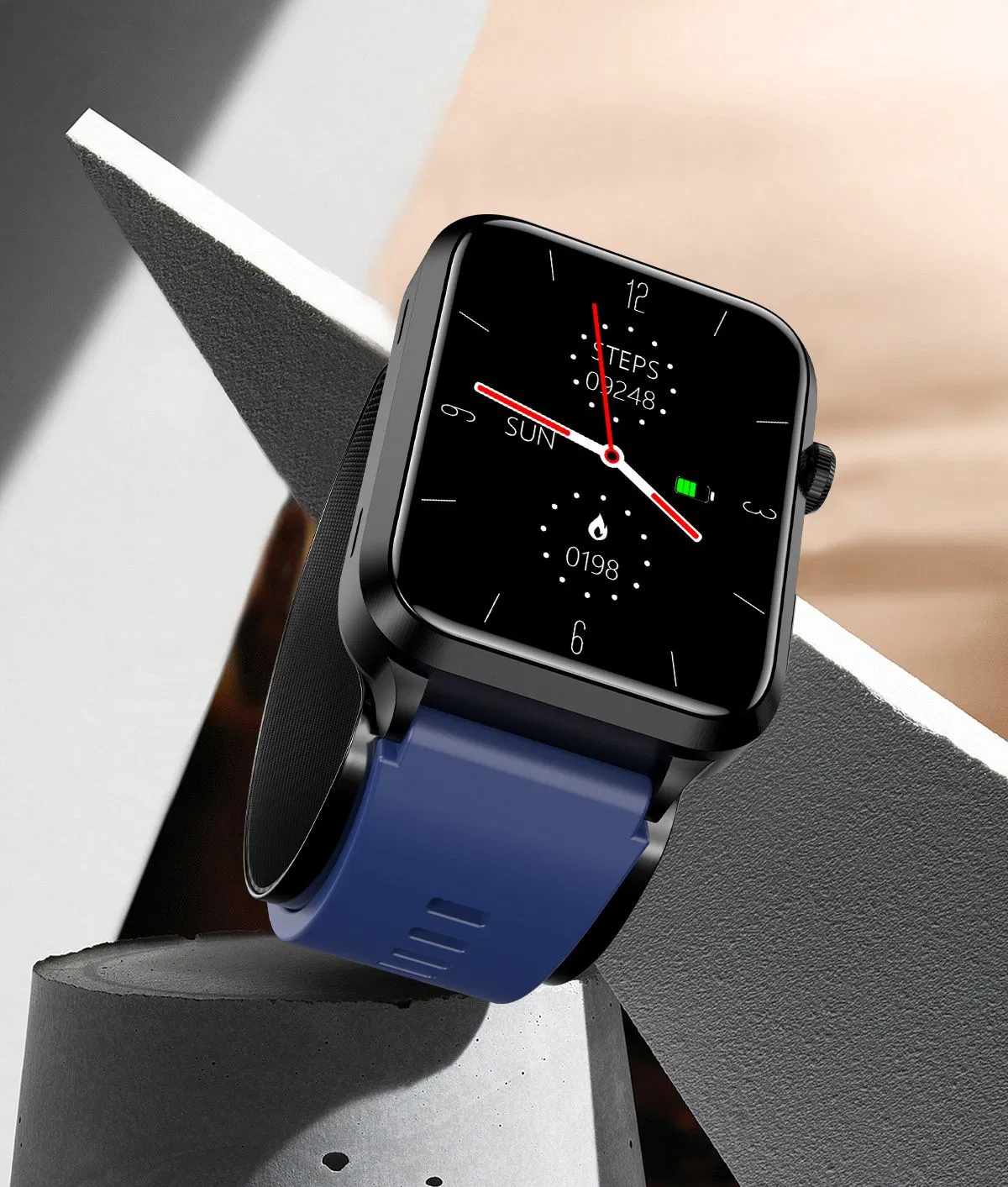 Gj-Sh11 Medical Smartwatch with Pump Blood Pressure Monitoring