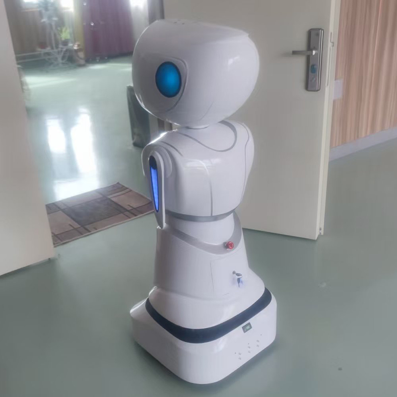 Custom Selling Healthcare Medication Reminders Vital Signs Monitoring Humanoid Service Robot