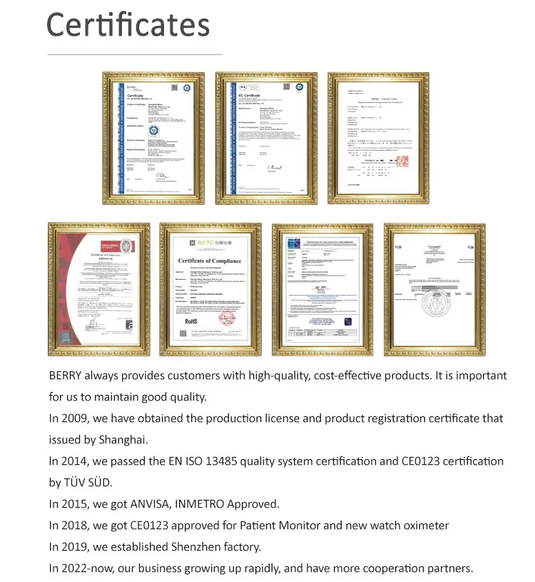Certifications