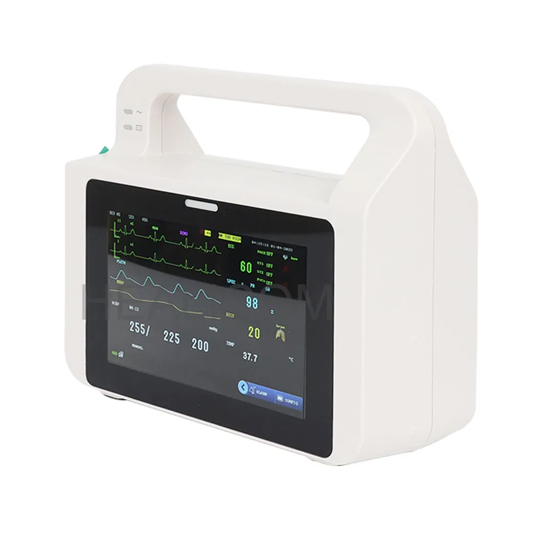 Wireless Integration Central Monitoring Station Multi-Parameter Patient Monitor