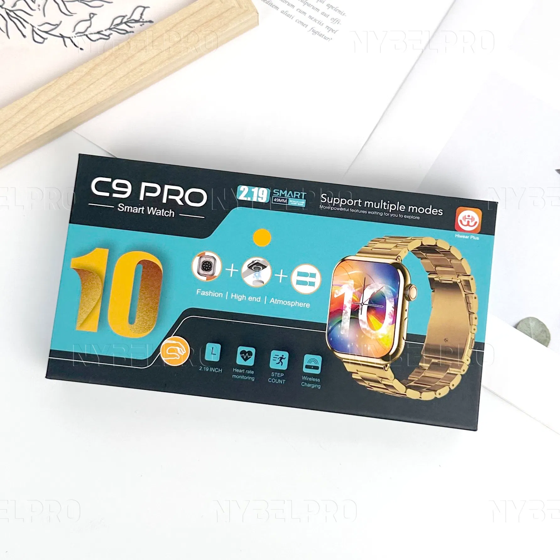 C9 PRO Smart Watch a Wearable Device Focuses on Health Monitoring Light Smart Experience Reloj Inteligente All-Day Use