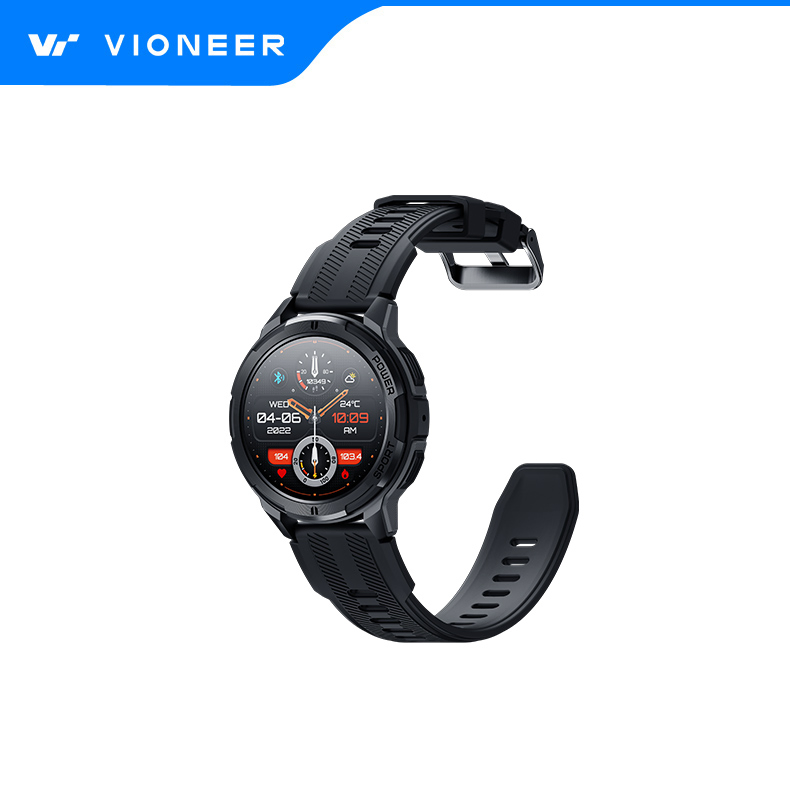 Vioneer Outdoor Magnetic Charging Dust-Proof Waterproof Sweat-Proof Sports Health Data Monitoring Bluetooth Smartwatch